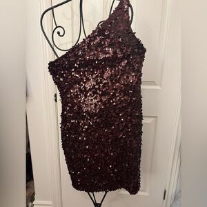 Sequin Dress by Mango